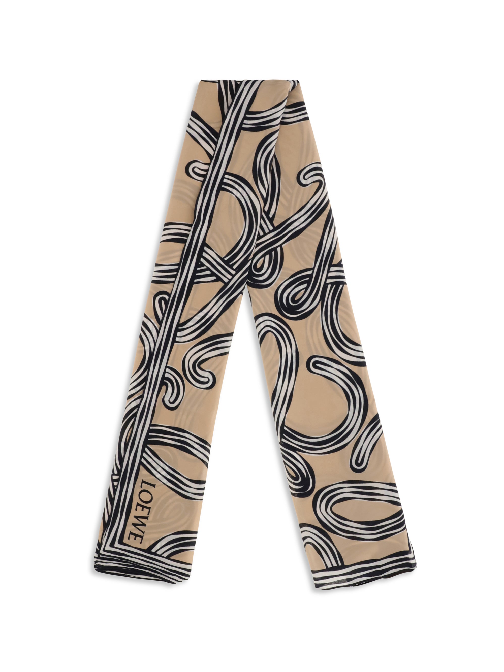 LOEWE OS silk scarf by loewe x paula’s ibiza