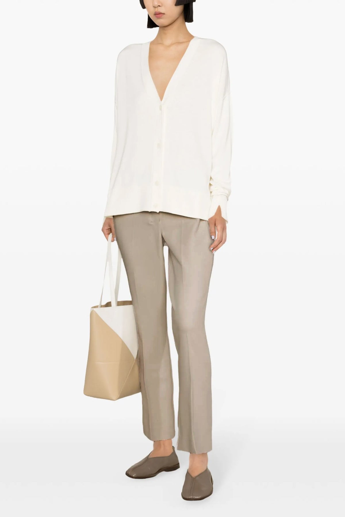 fatina pants made in double cotton and stretch viscose fabric