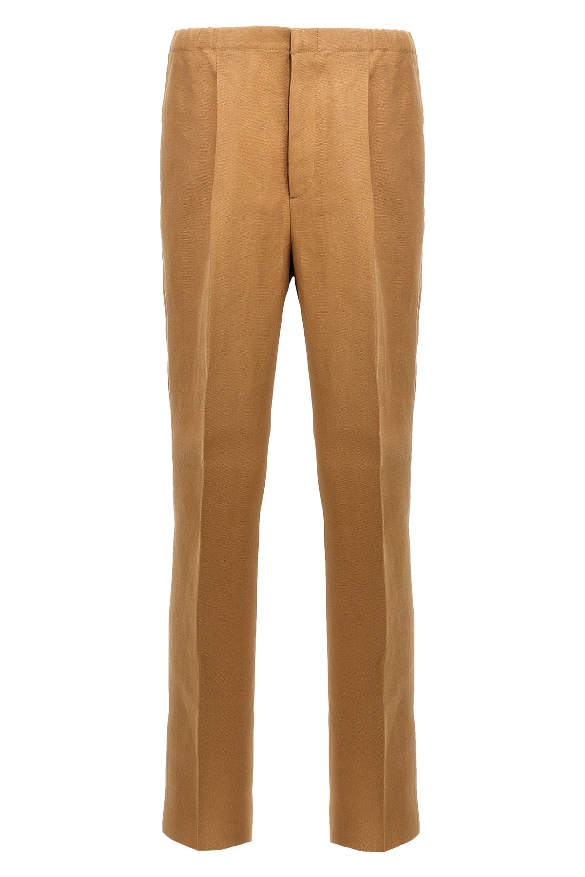 FENDI 48 paper canvas trousers