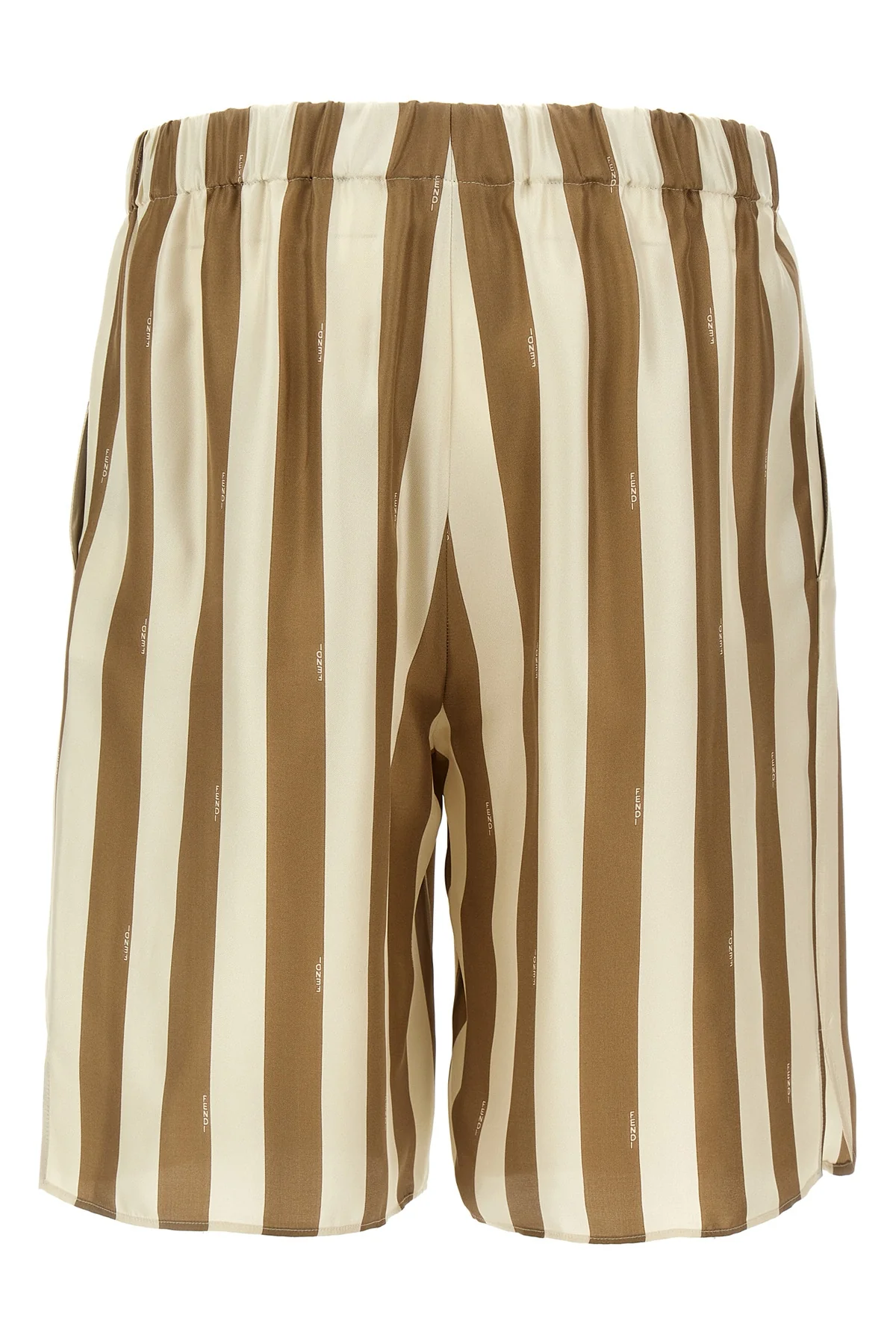 FENDI 46 silk bermuda shorts
