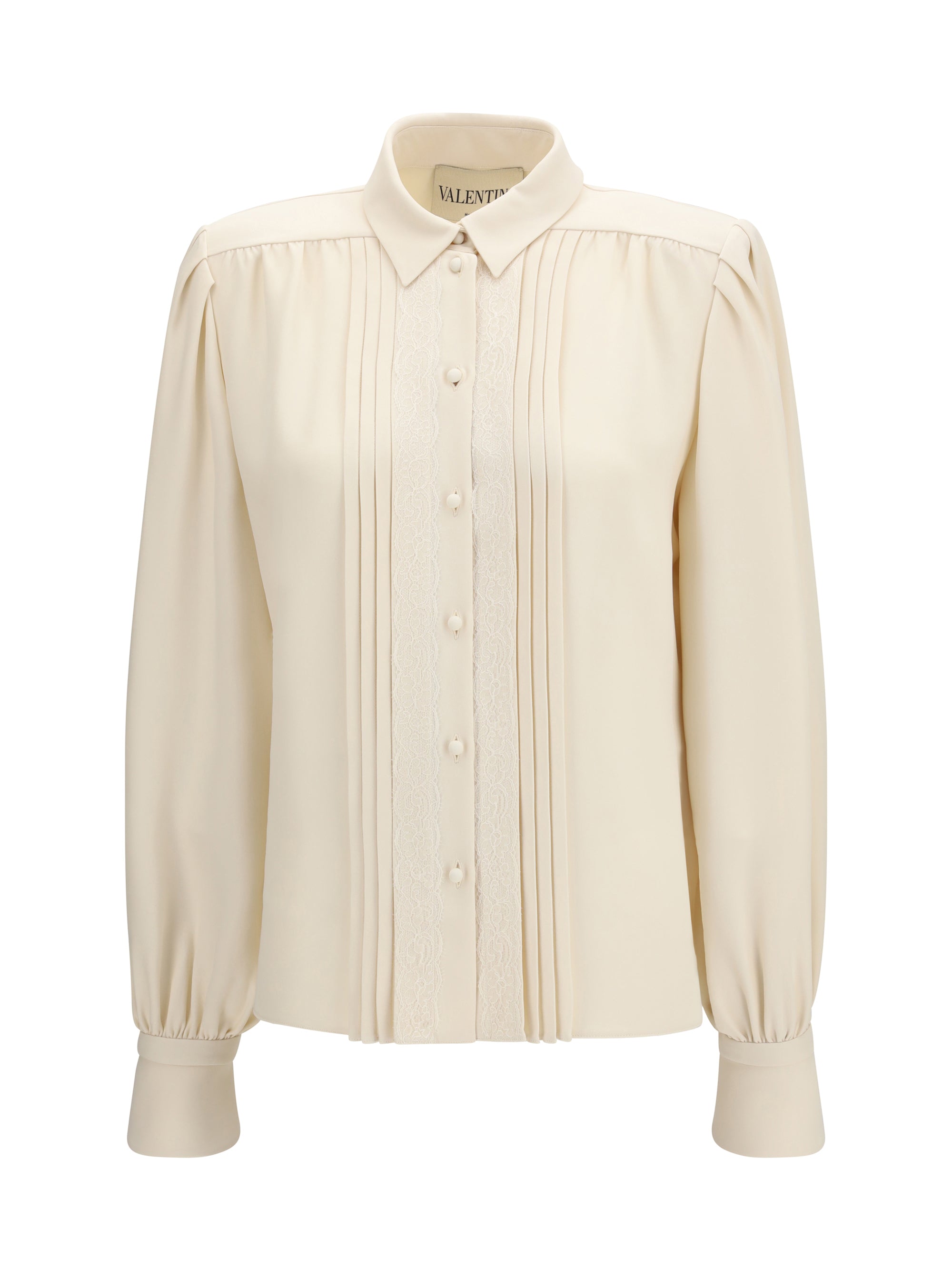 VALENTINO 44 cady couture shirt 