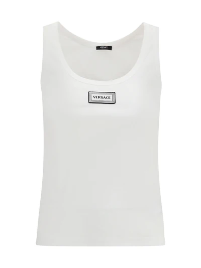 tank top in cotton rib stretch