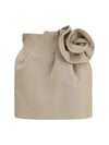 linen mini skirt