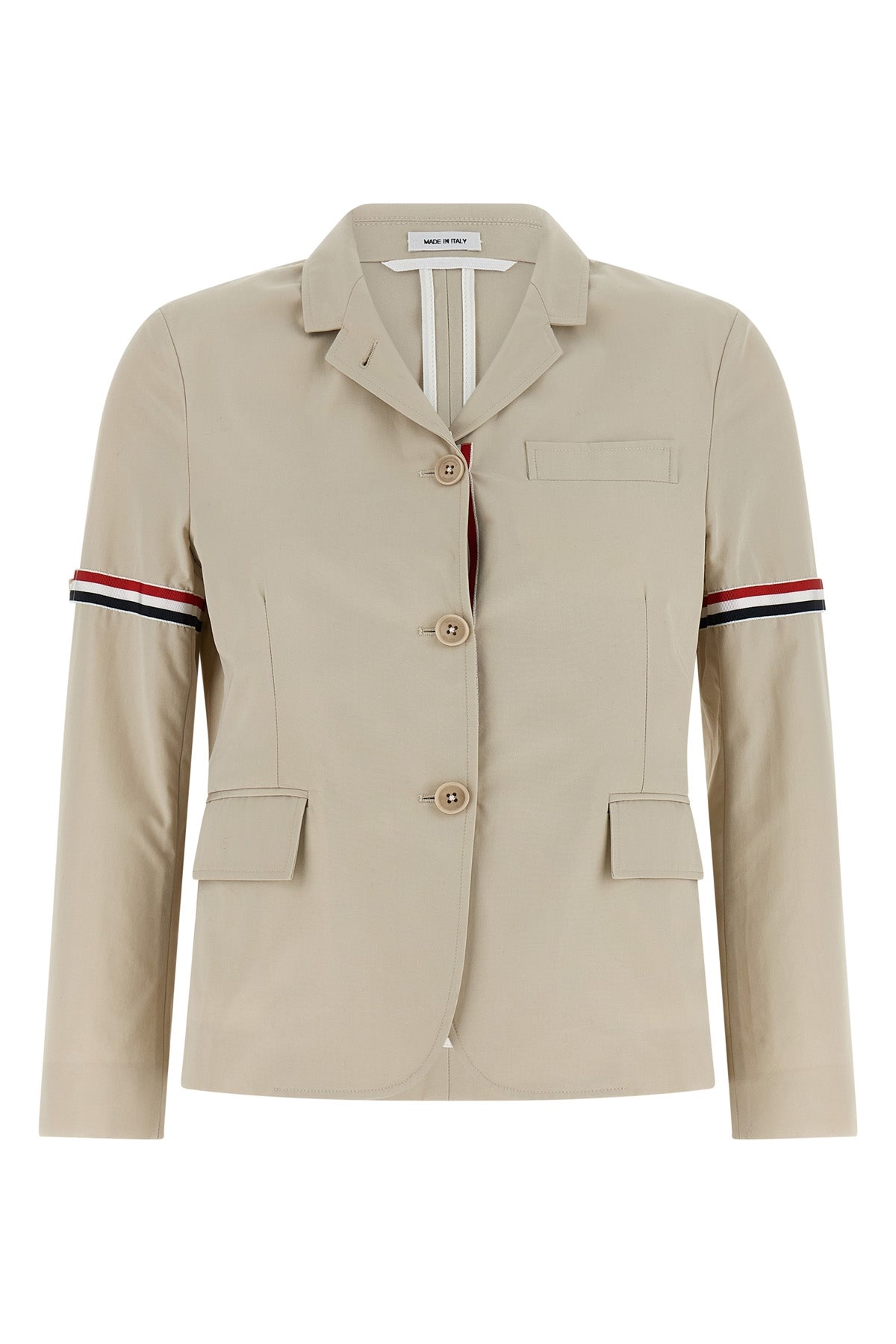 THOM BROWNE 40 classic sport anti-crease cotton blazer
