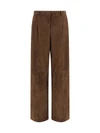 suede trousers