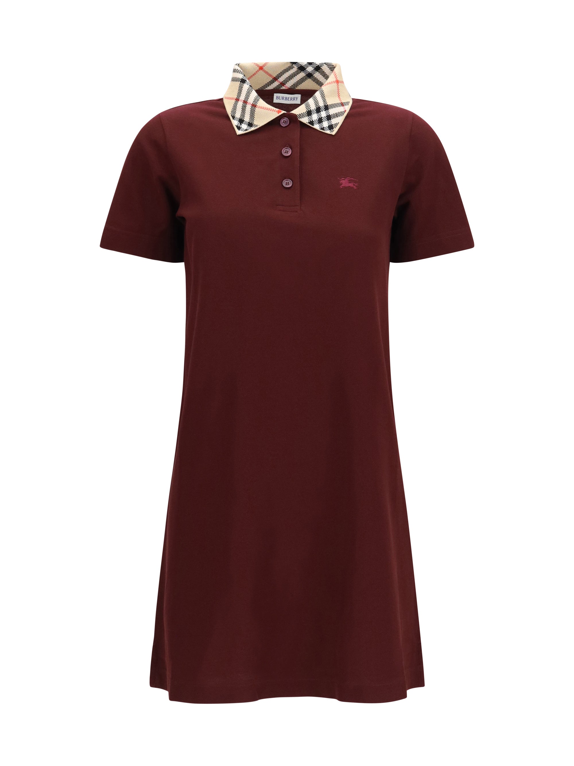 BURBERRY S polo-style cotton dress