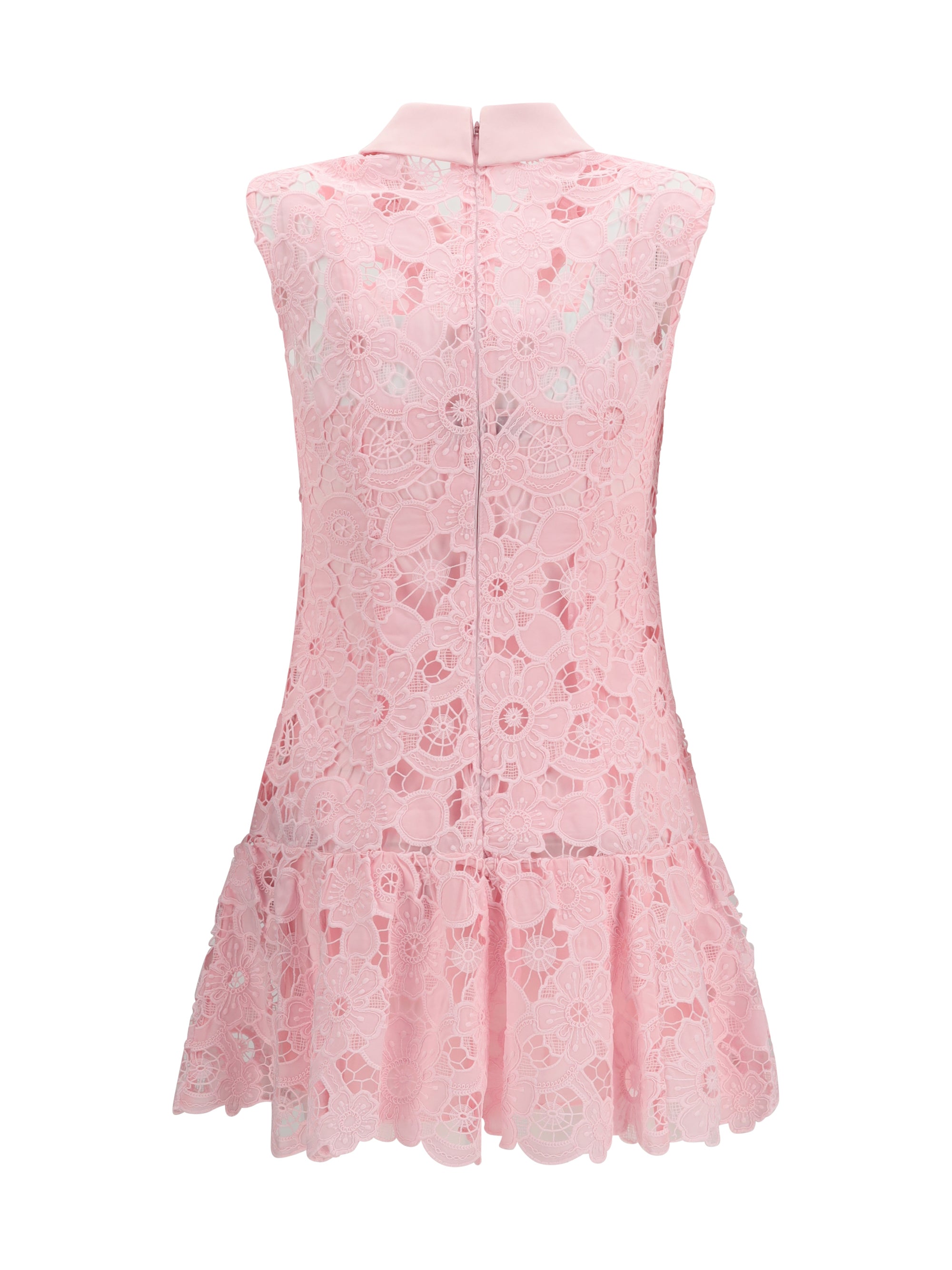 SELF-PORTRAIT 8 guipure mini dress