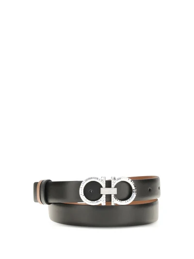 reversible and adjustable gancini belt