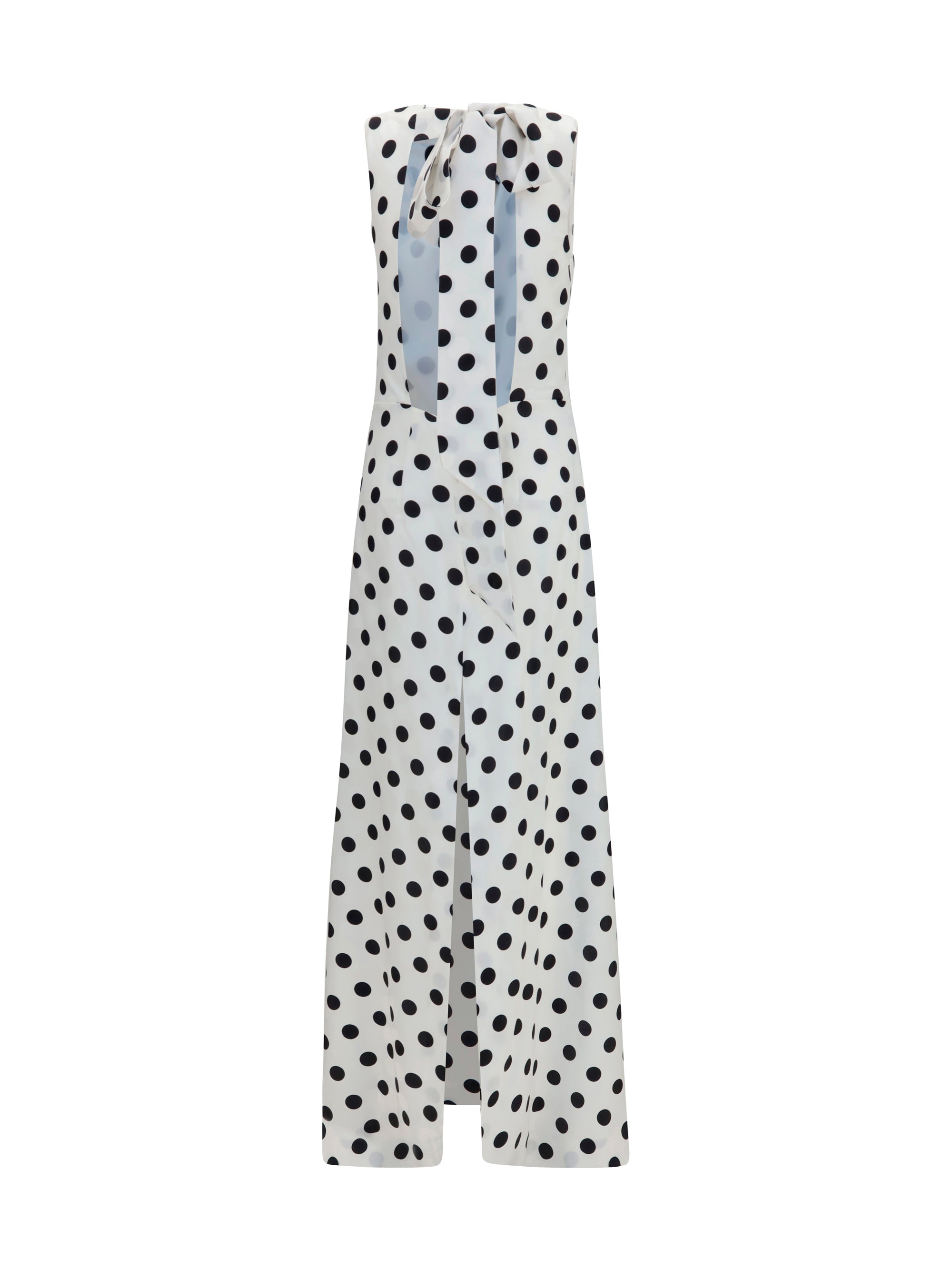 SA SU PHI 40 sleeveless maxi dress with back bow