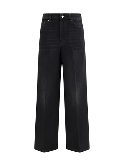 wide-leg jeans
