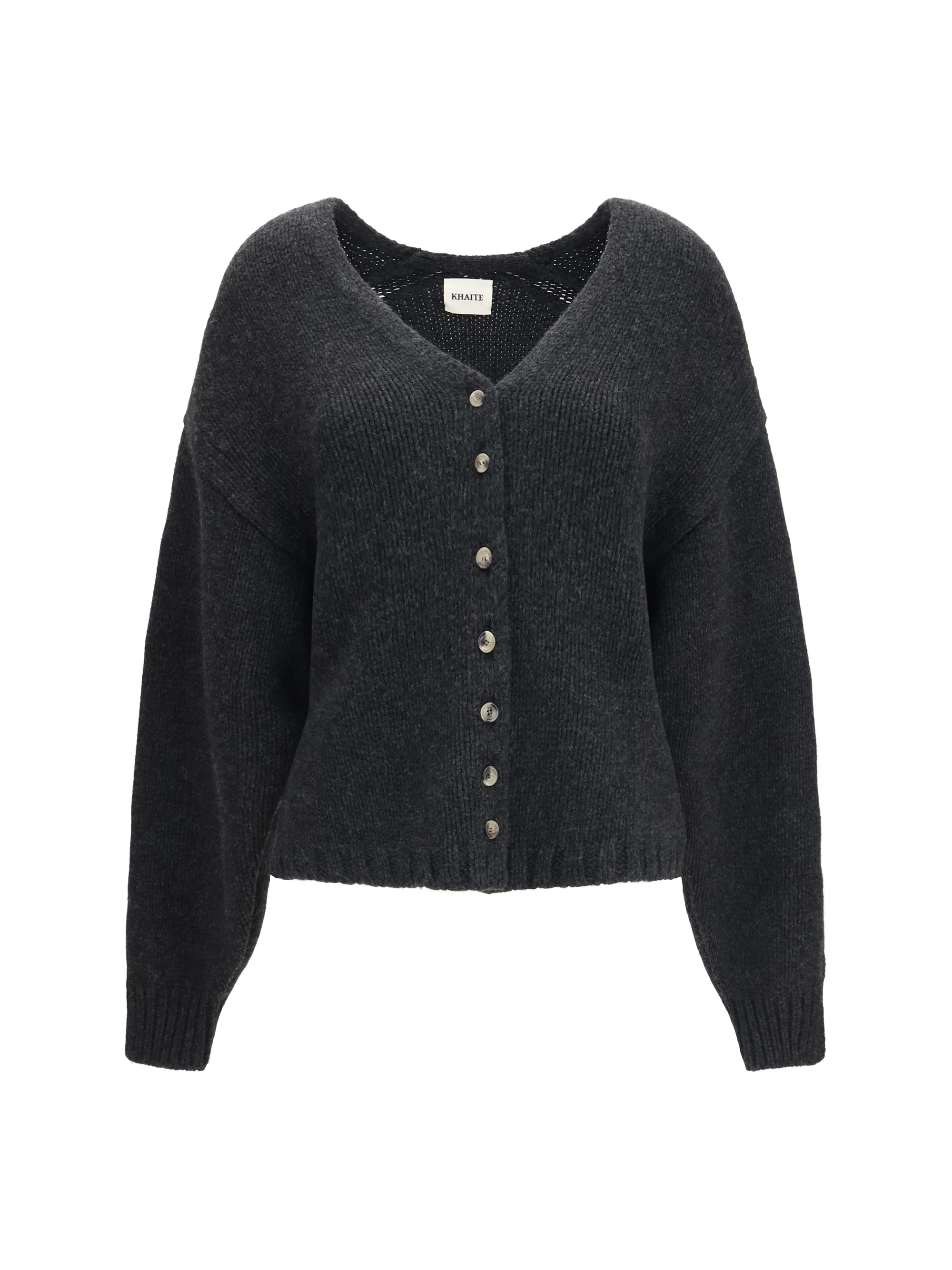 KHAITE M axel v-neck cardigan