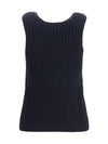 merino wool ribbed tank top