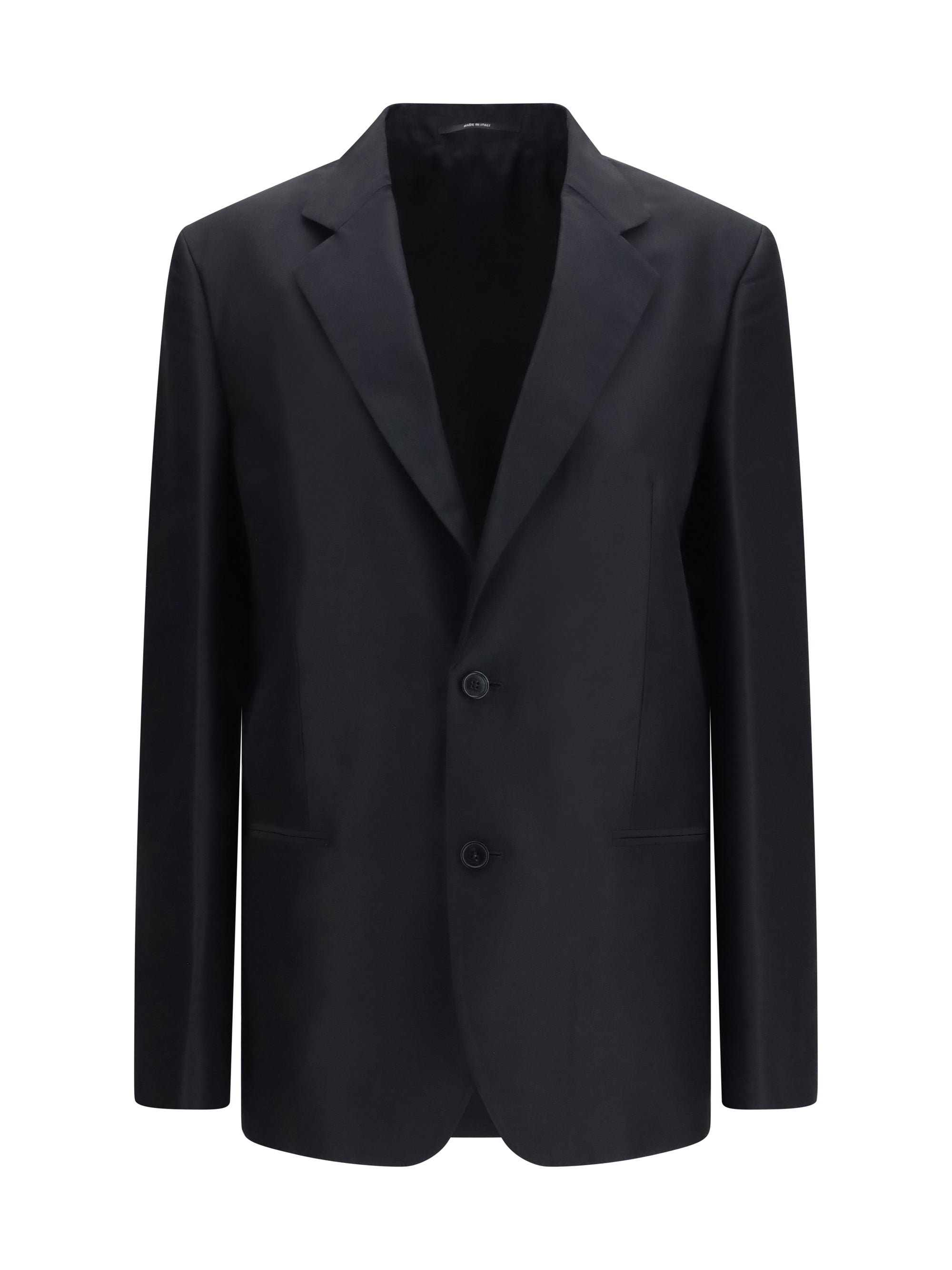silk faille jacket