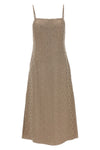 satin midi dress