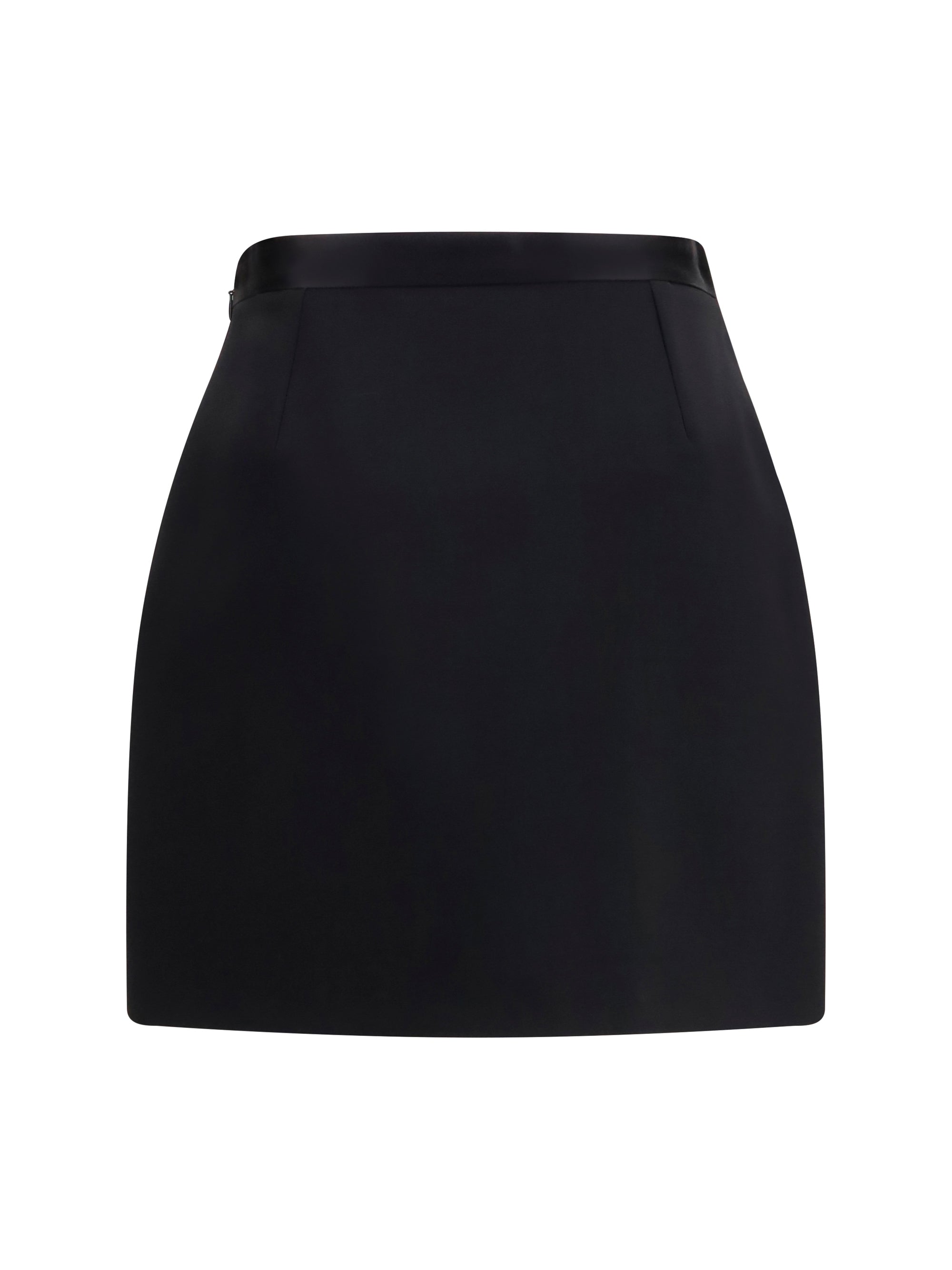 VERSACE 40 wool mini skirt 