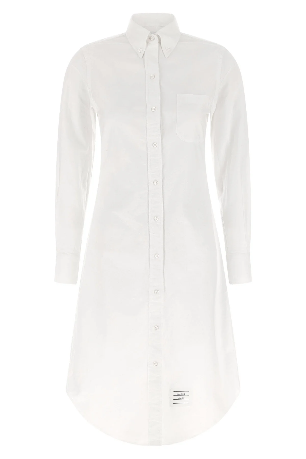 THOM BROWNE 38 white cotton chermisier buttons closure