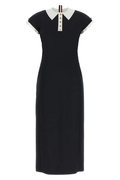 the thom browne couture sleeve polo dress redefines sartorial codes through a