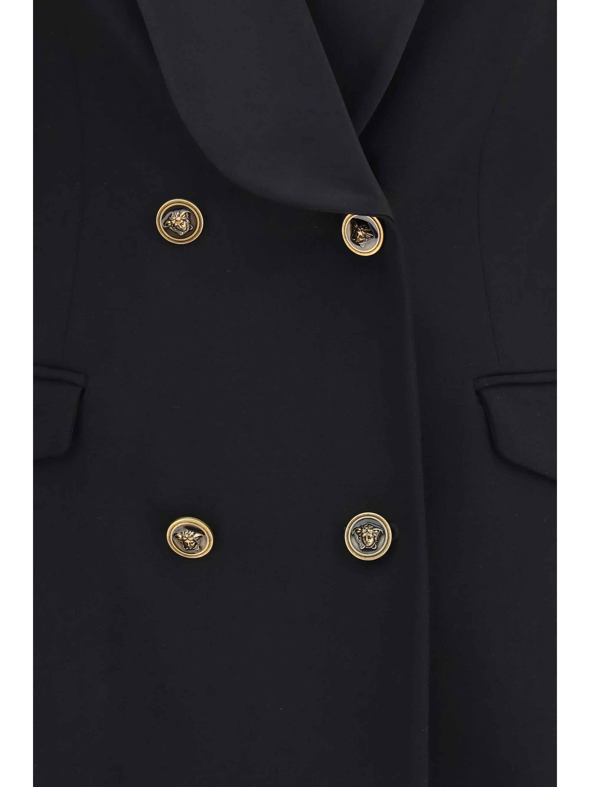 wool double breasted blazer