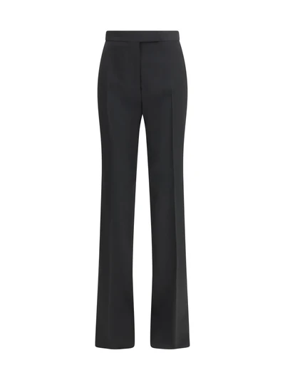 bicolour tailored straight-leg pants