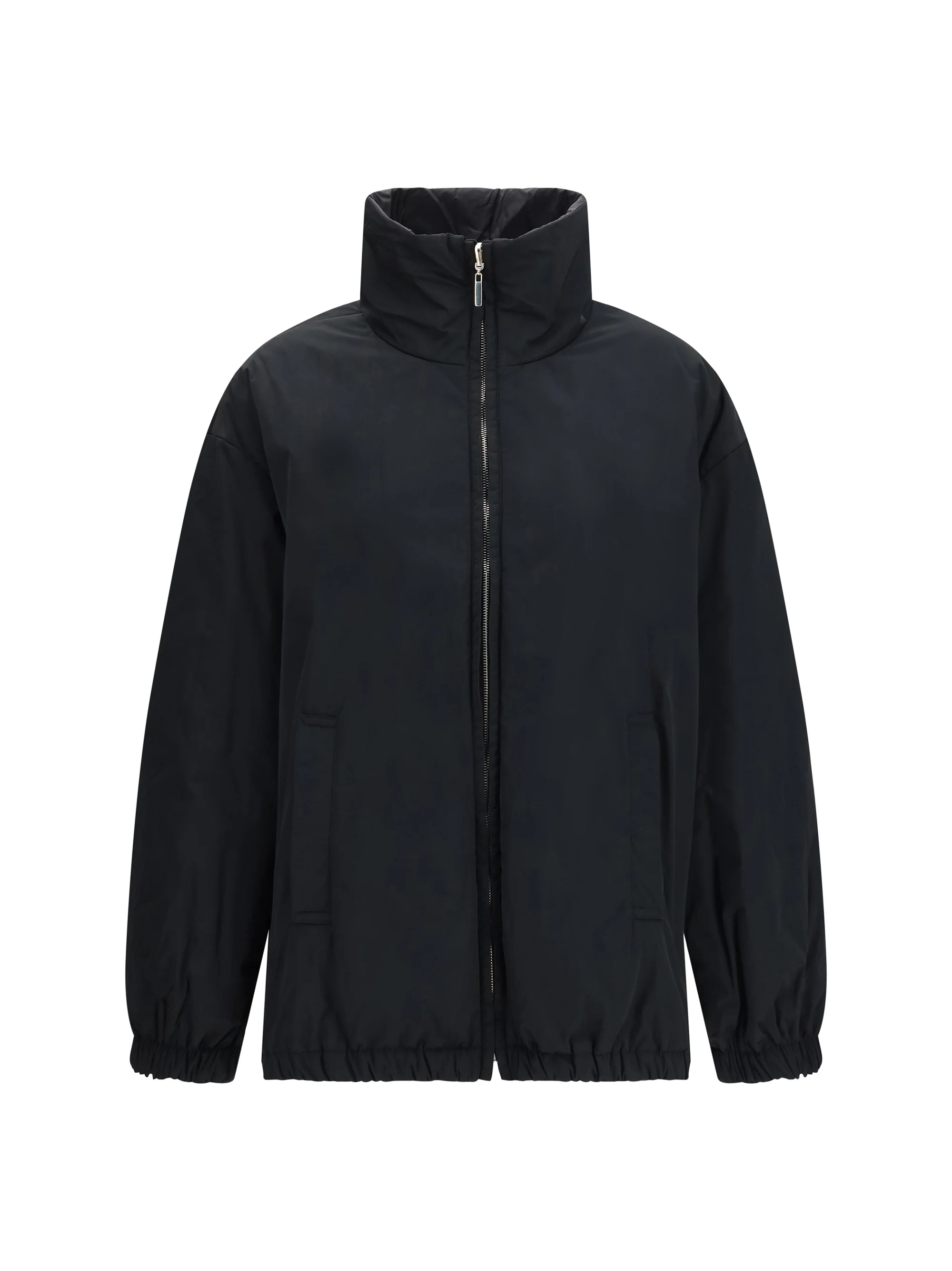 reversible padded bomber in radzmir and water repellent canvas
