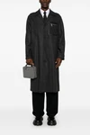 single-breasted cashmere coat