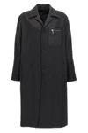 single-breasted cashmere coat