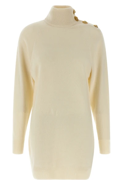 wool and cashmere mini dress