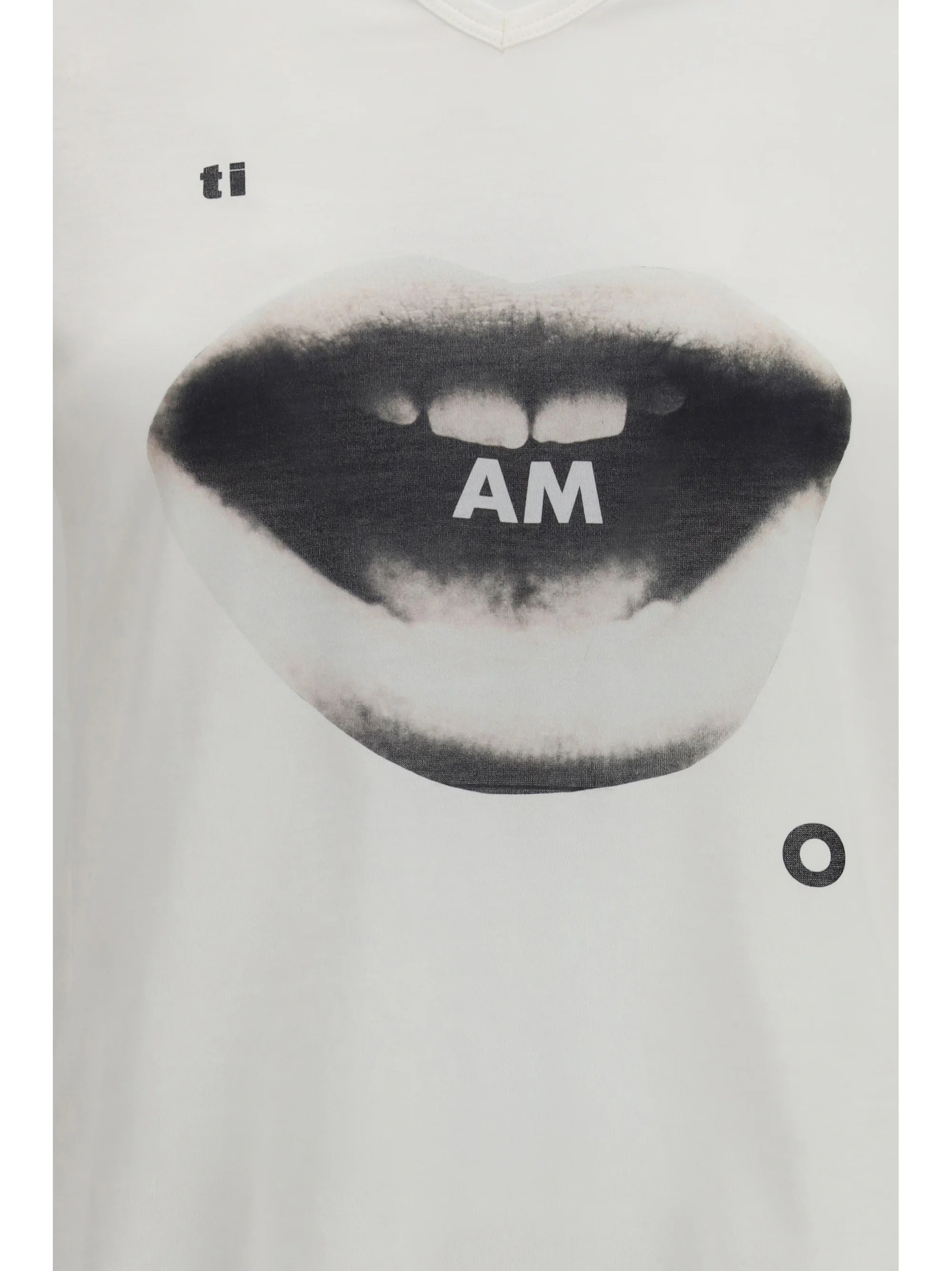 ti amo print jersey t-shirt