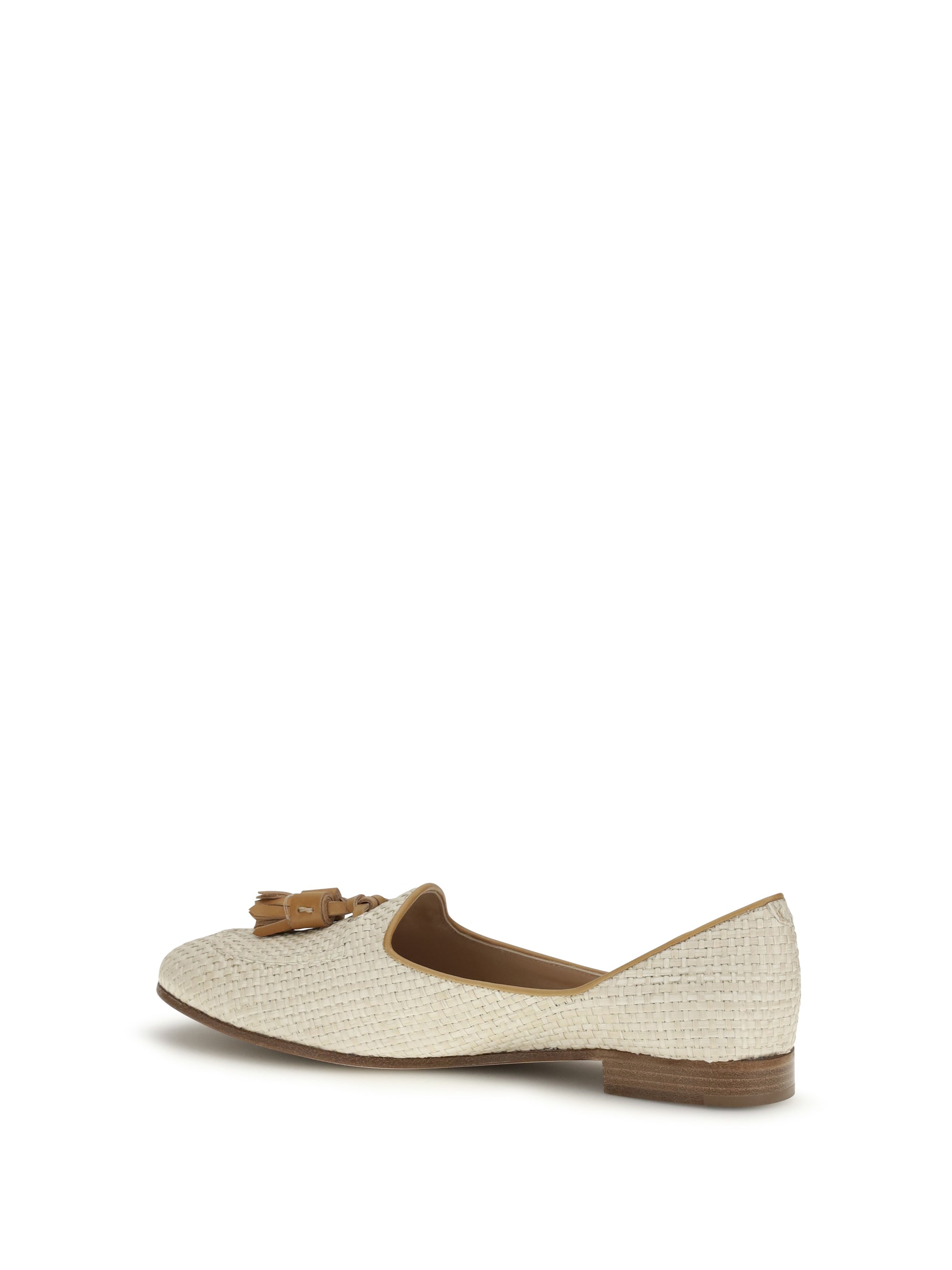 raffia loafers