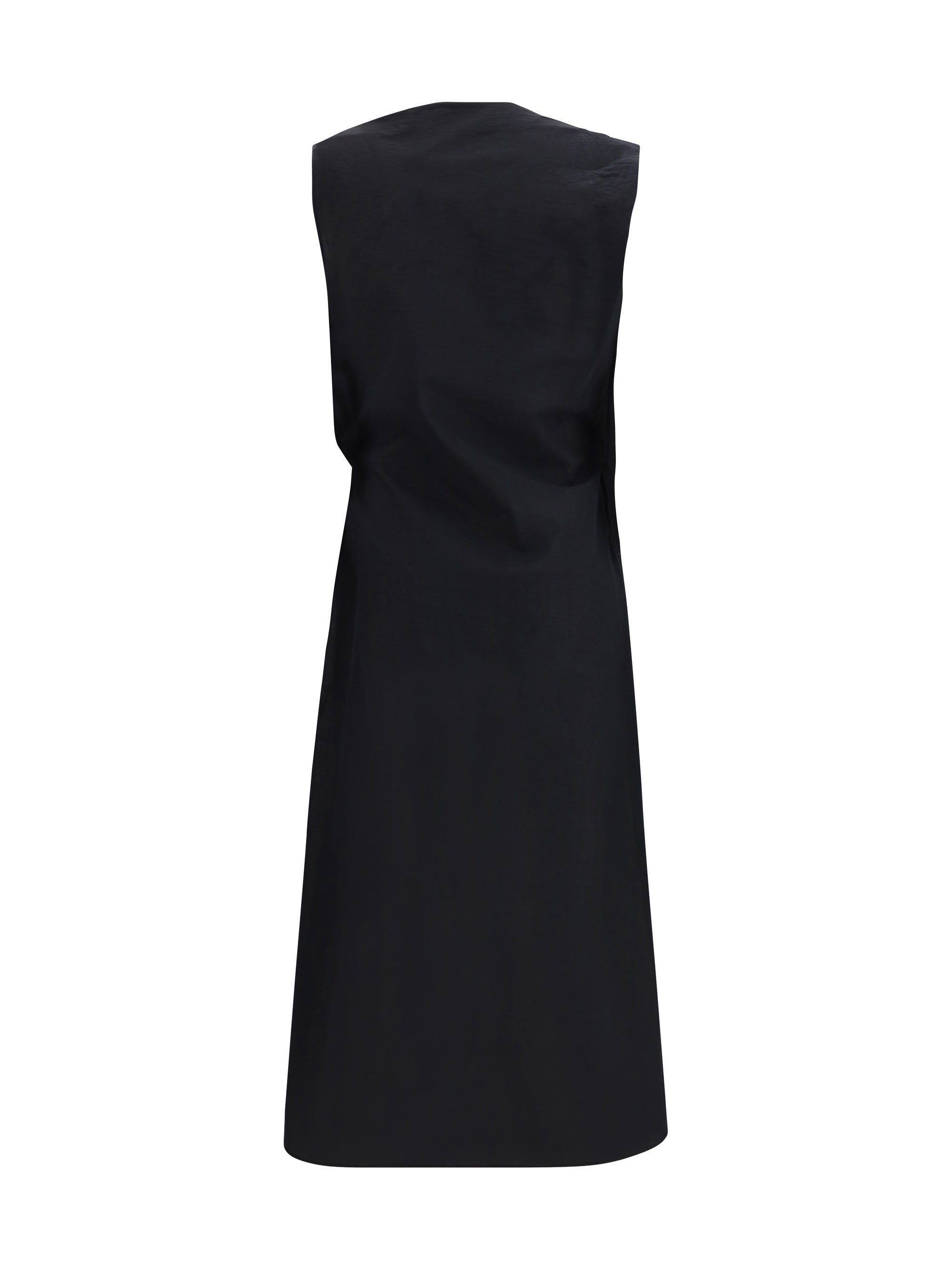 JACQUEMUS 38 drapped midi dress