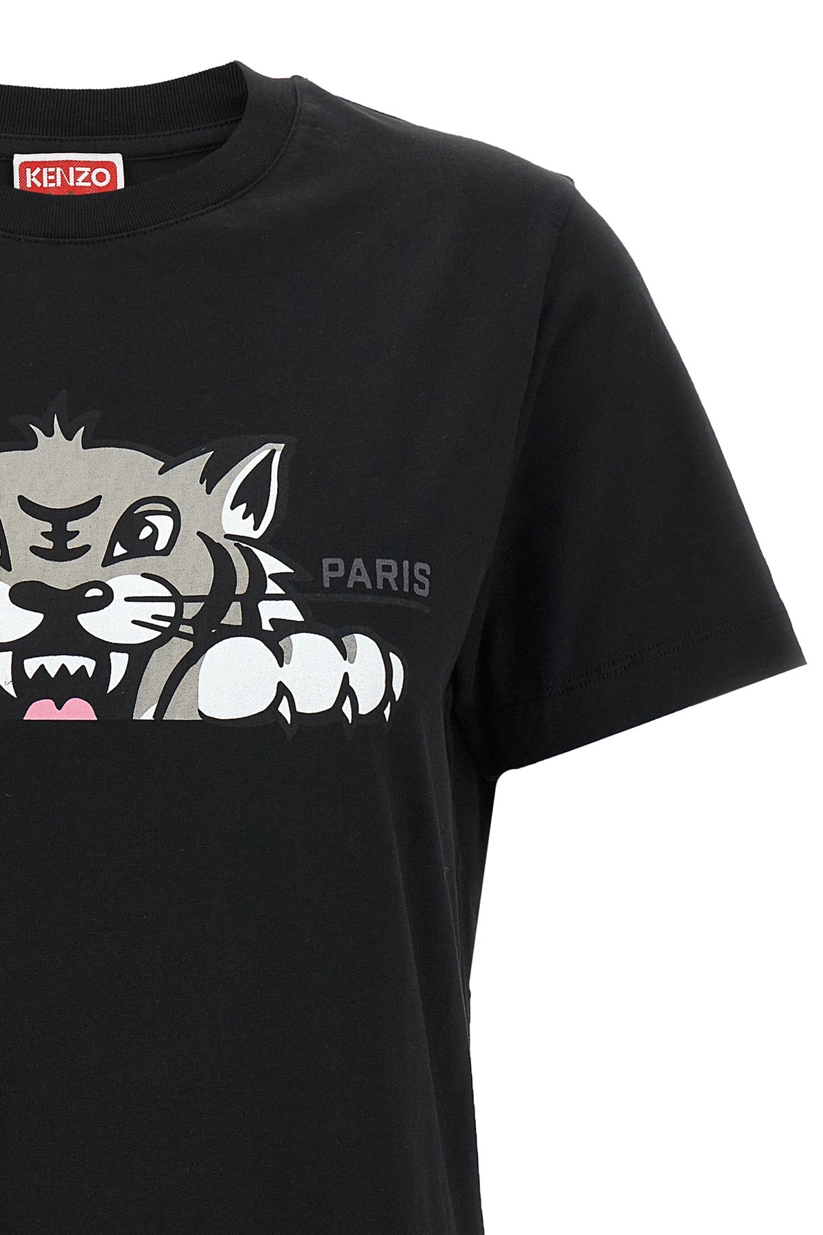 happy tiger cotton t-shirt