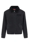japanese stone bleach wash denim jacket
