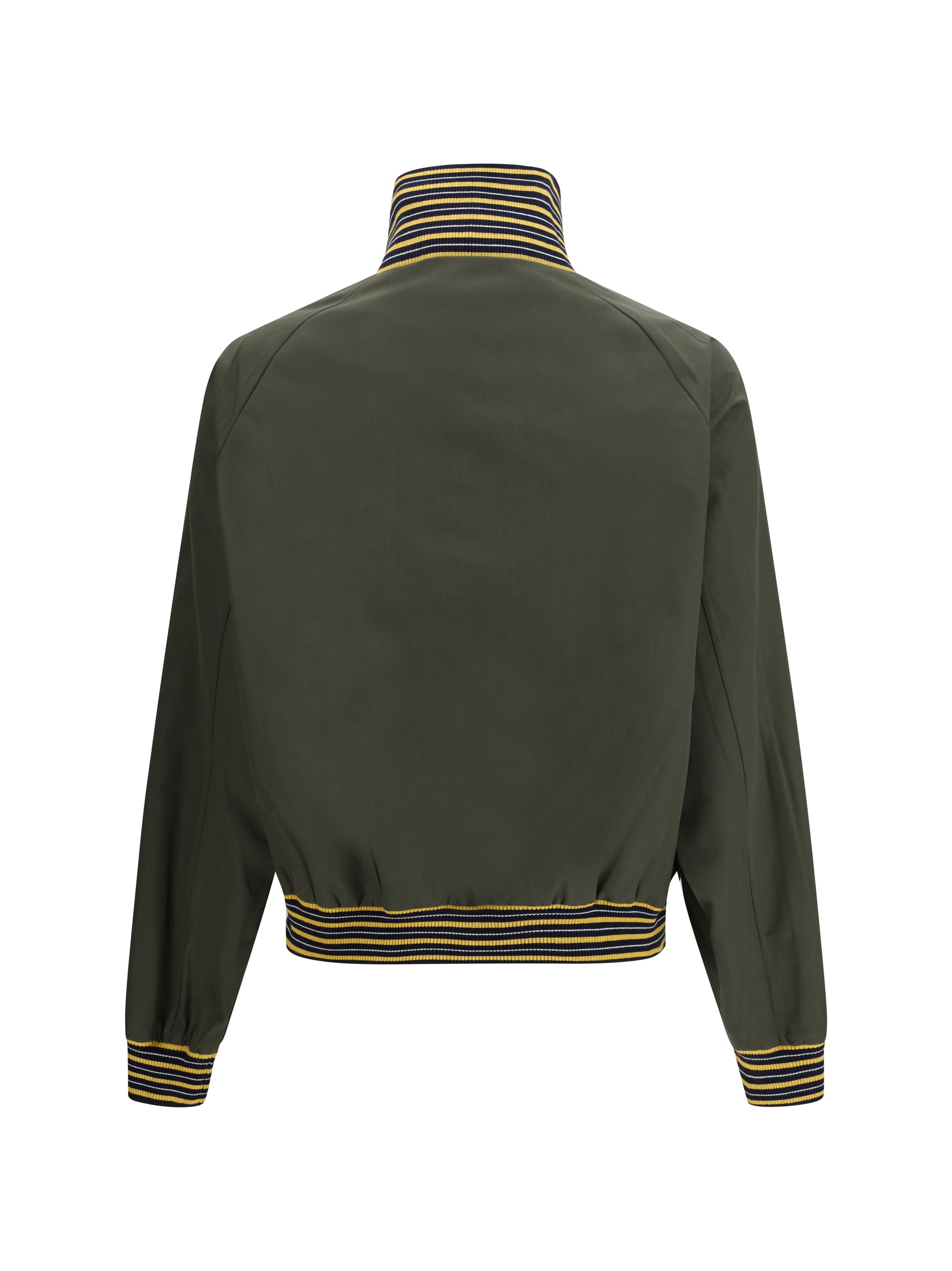 technical canvas blouson