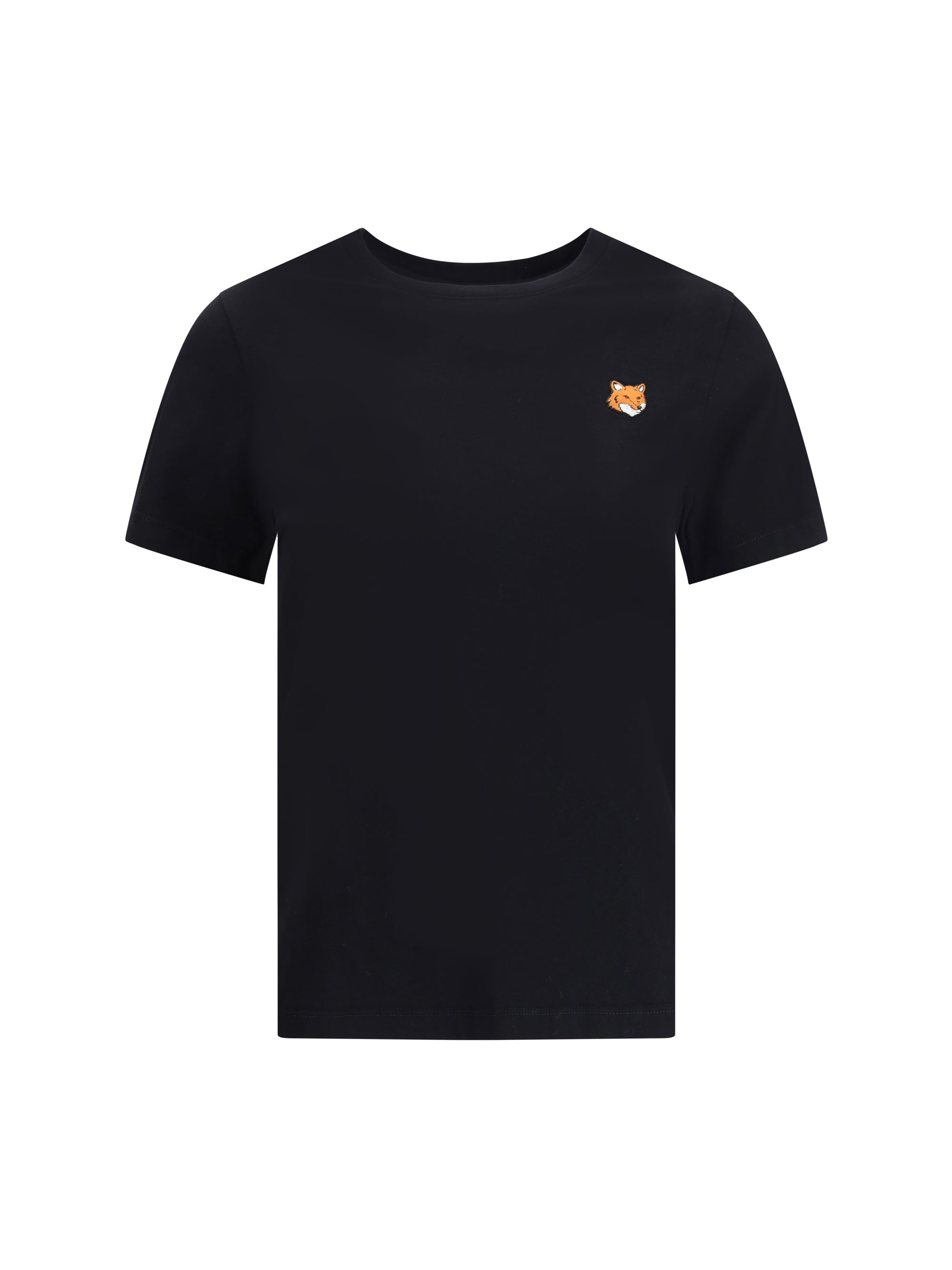 MAISON KITSUNÉ L fox head regular t-shirt