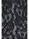infinite rose net long-sleeve top