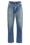 straight 5 pocket cotton denim jeans