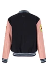 kenzo badges wool jacket