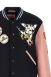 kenzo badges wool jacket