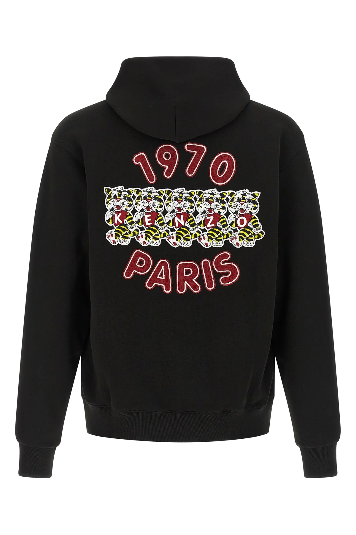 KENZO L wild tiger embroidered hoodie