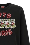 wild tiger embroidered cotton sweatshirt