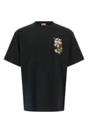wild tiger embroidered cotton