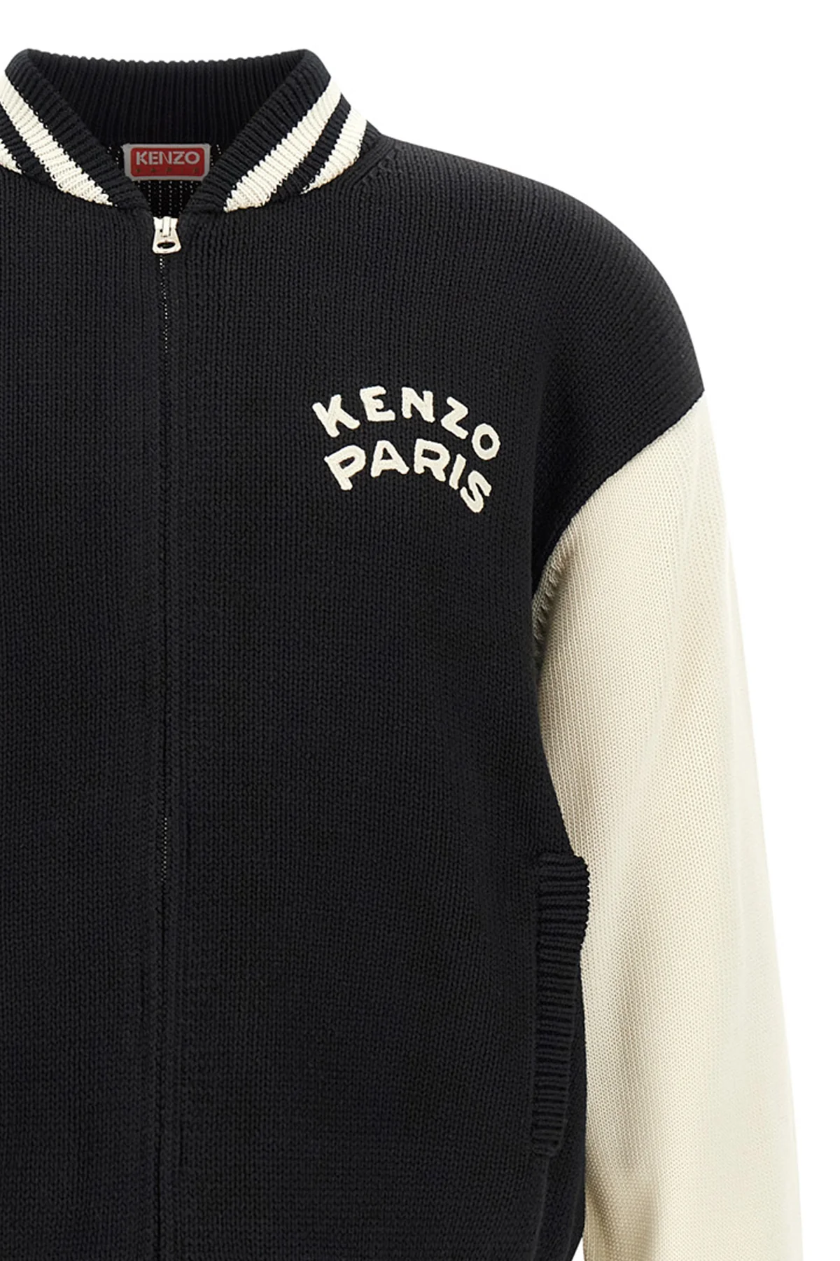 kenzos kenzo paris emblem cardigan