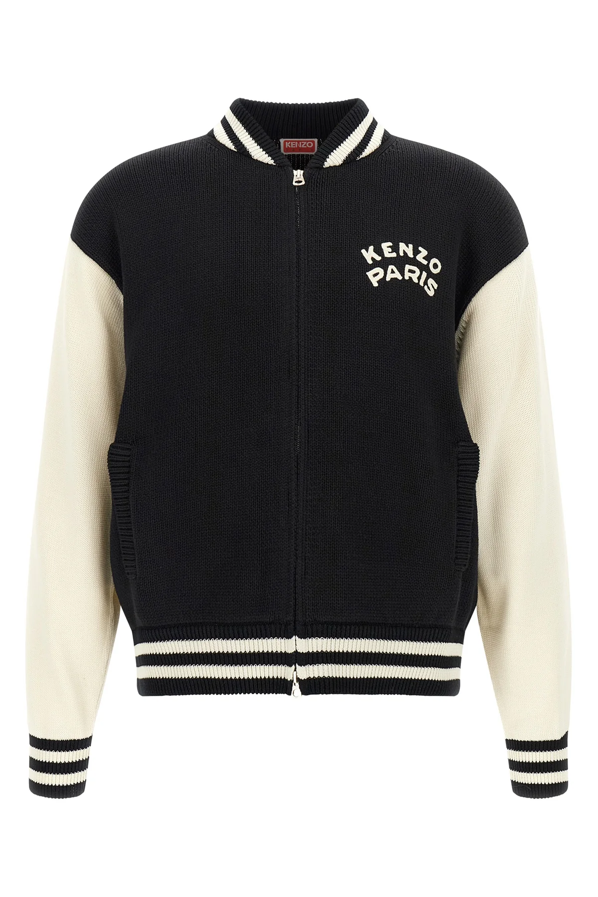kenzos kenzo paris emblem cardigan