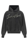 26 hoodie in heavy used-effect cotton fleece finished