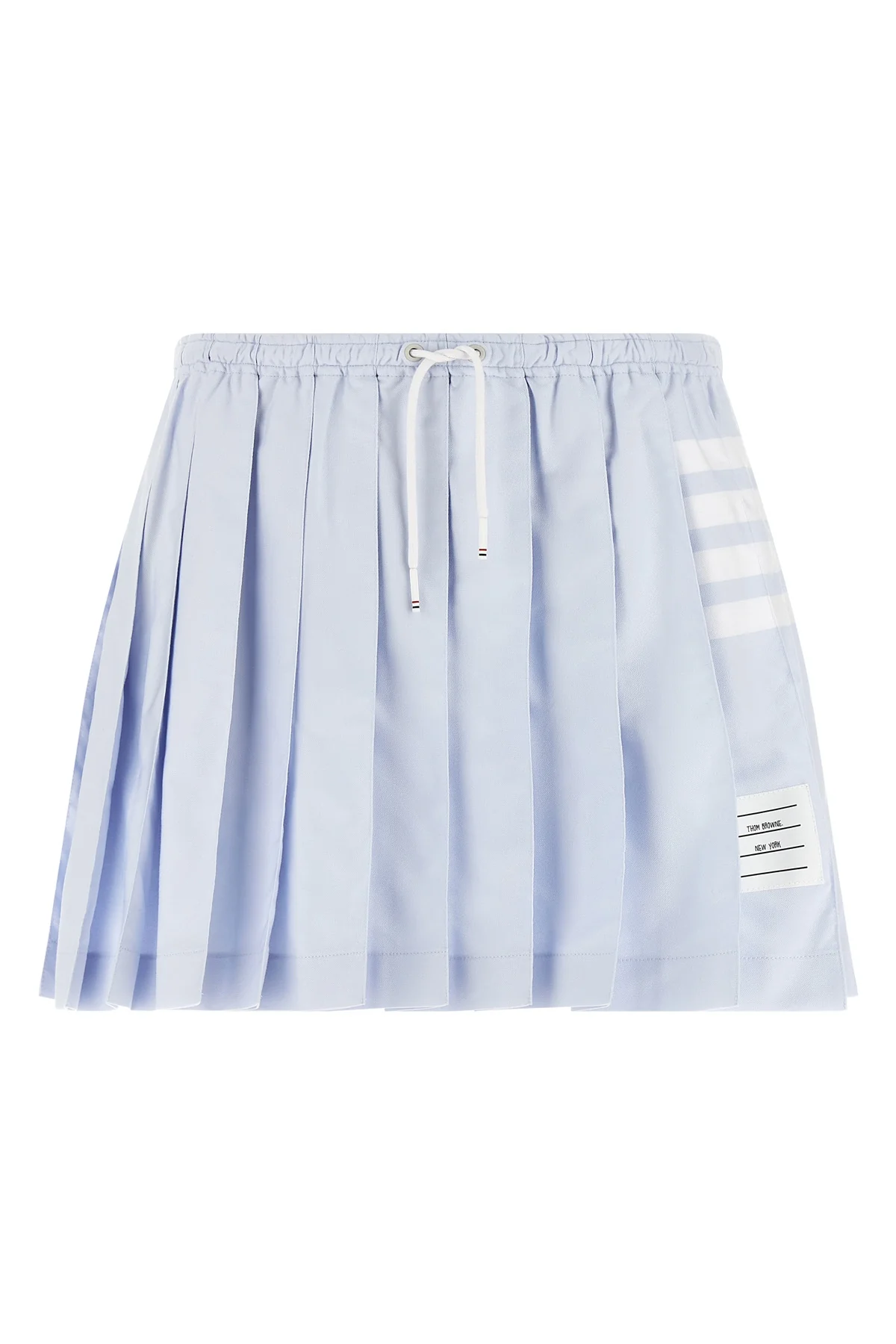 THOM BROWNE 38 the thom browne pleated mini skirt