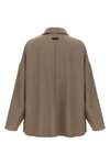 virgin wool and viscose blend jacket