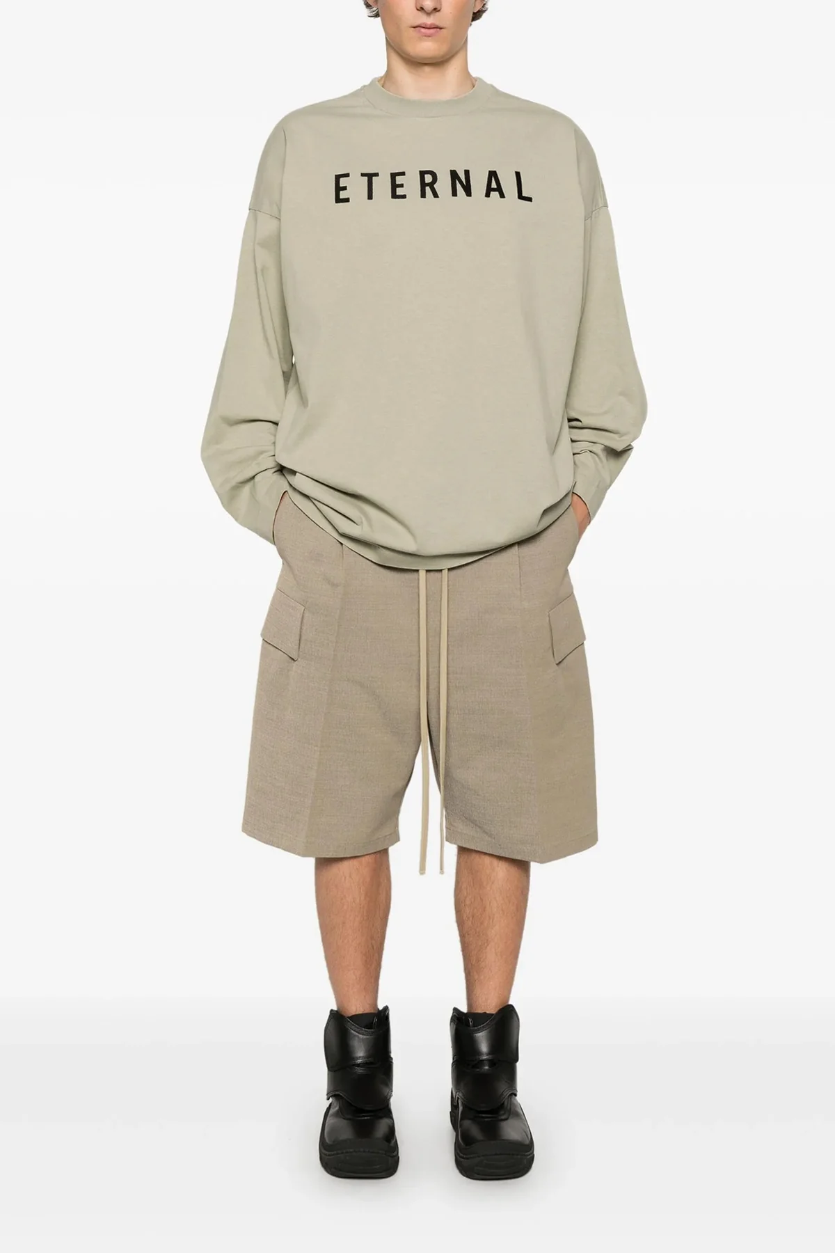 FEAR OF GOD S heavy cotton jersey t-shirt