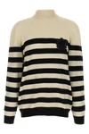 marinière striped wool and cashmere sweater