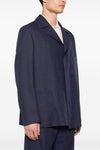 single-breasted wool jacket