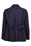 single-breasted wool jacket